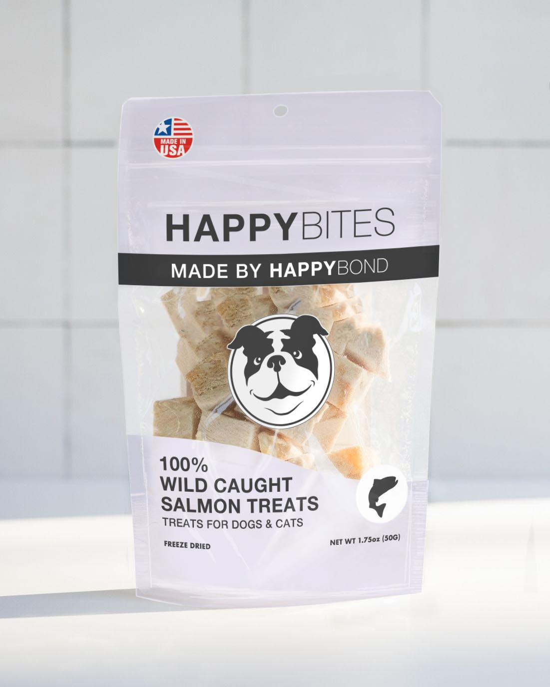 HAPPYBITES – 100% Salmon Treats